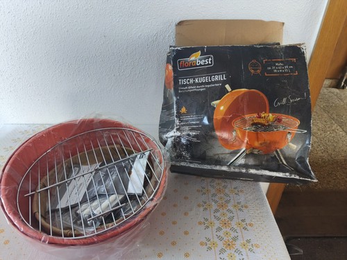 Tischkugelgrill von florabest - tischkugelgrill,